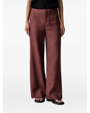 Bardot Pantalones Anchos Domenica - Rojo
