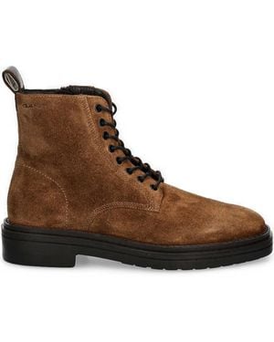 GANT Leather Boots - Brown