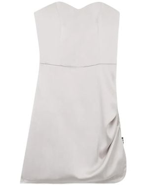 Gcds Lace-Detail Mini Dress - White