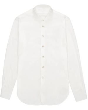Fortela Button Cotton Shirt - White