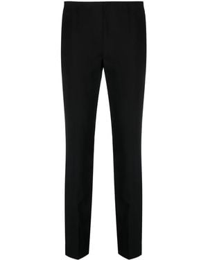 P.A.R.O.S.H. Tailored Pants With Comfortable Waistband - Black