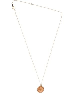 Alighieri Collar The Leo Medallion - Blanco