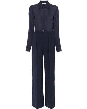 Patrizia Pepe Wide-Leg Jumpsuit - Blue