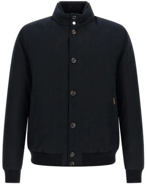 Moorer Janos Bomber Jacket - Blue