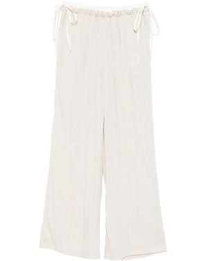 B+ AB Wide Leg Pants - White