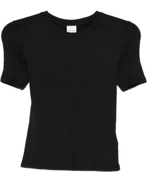 Calvin Klein A Modal Rib Tee - Black