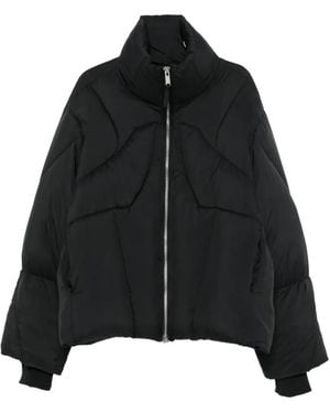 Thom Krom Quilted High-Neck Jacket - Black
