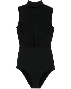 Nensi Dojaka Body estilo corsé - Negro