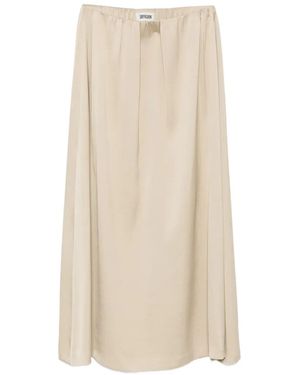 DRYKORN Pleated Midi Skirt - Natural