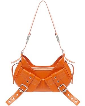 BIASIA Sac Porté Épaule À Détail De Boucle - Orange