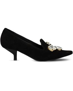 Ras Pumps Con Decorazione 50Mm - Nero