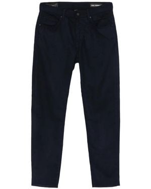 KARL LAGERFELD Kl-Jim Five-Pocket Trousers - Blue