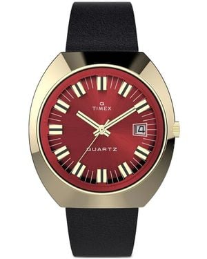 Timex Reloj Q 1972 Reissue De 43 Mm - Rojo