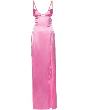 Nensi Dojaka Double Petal Gown - Pink