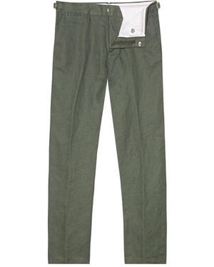 Orlebar Brown Buckle-Strap Detailing Trousers - Green