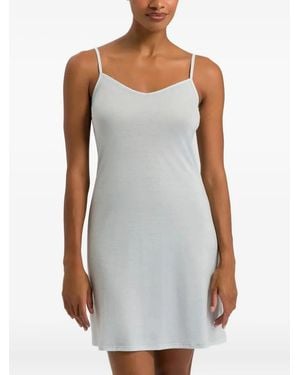 Hanro V-Neck Bodydress - Grey