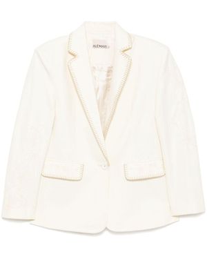 ALÉMAIS Marisol Blazer - White