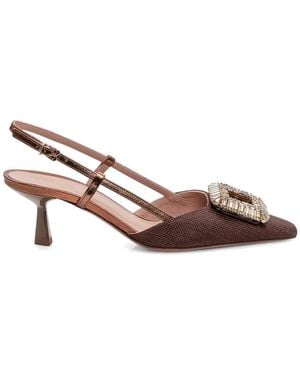 Roberto Festa Ingrid Pointed-Toe Court Shoes - Pink