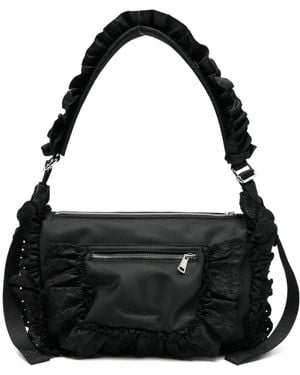 Simone Rocha Verzierte Schultertasche - Schwarz