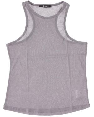 LA ROSE Mesh Tank Top - Purple