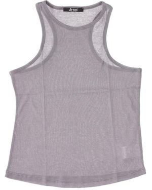 LA ROSE Mesh Tank Top - Purple