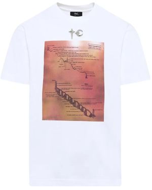 THUG CLUB Fashion Hell Graphic-Print T-Shirt - White