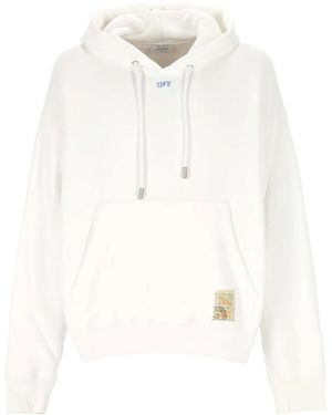 Off-White c/o Virgil Abloh Drawstring Hoodie - White