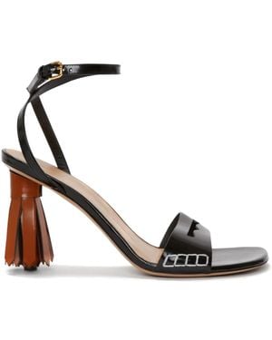【関税込み】JW Anderson タン Tassel ヒールサンダル レディース JW Anderson ヒール付きサンダル | オンラインセール