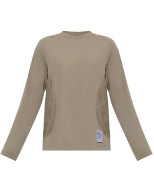 Satisfy Fuzzfleece Octa T-Shirt - Natural