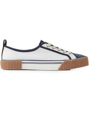 Versace Goliath Nappa Sneakers - White