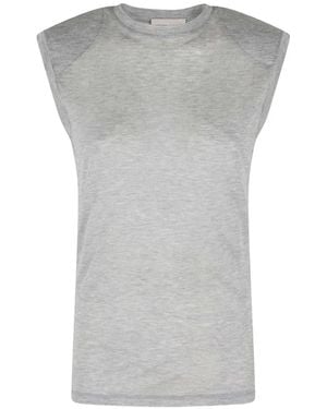 Semicouture Marisol Tank Top - Gray
