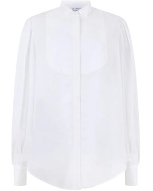 LES FILLES D'EVA Long-Sleeve Cotton Shirt - White