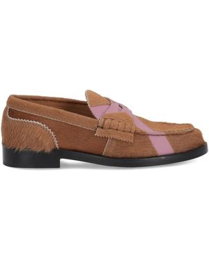 COLLEGE Mocassins À Boucle - Marron