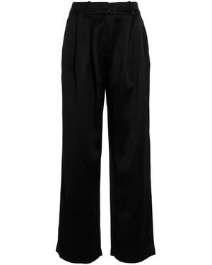 CAPASA MILANO Pleated Trousers - Black