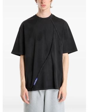 A_COLD_WALL* Chartered Cotton Tshirt - Black