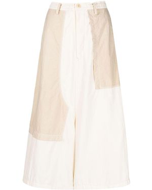 Y's Yohji Yamamoto Drop-Crotch Wide-Leg Trousers - Multicolour