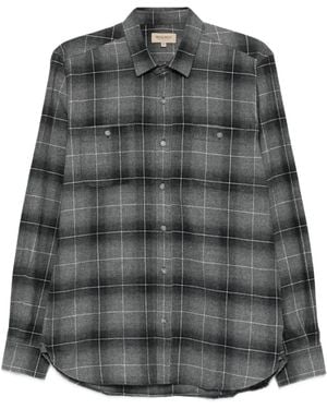 Woolrich Checked Shirt - Grey