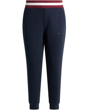 Bally Striped-Waistband Trousers - Blue