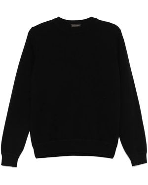 Dell'Oglio Fine-Knit Jumper - Black