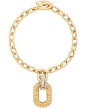 Rabanne Xl Link Necklace - Metallic