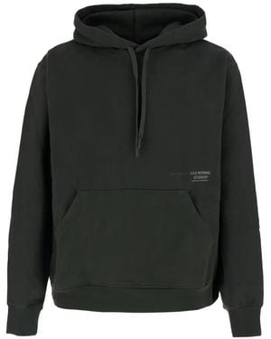 Pas Normal Studios Hoodie En Coton À Logo Imprimé - Black