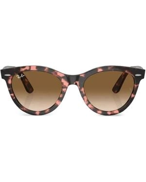 Ray-Ban Wayfarer Way Tortoiseshell Sunglasses - Brown
