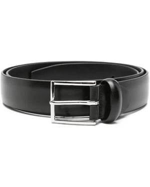 Anderson's Schnallengürtel Aus Leder - Schwarz