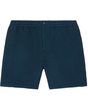 Lacoste テクスチャード ショートパンツ - ブルー