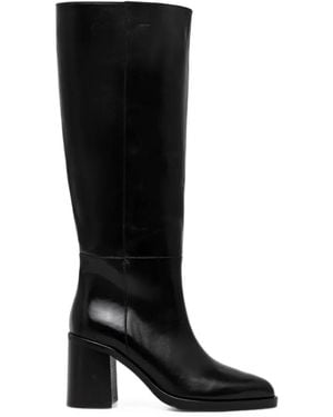 JONAK PARIS Dikinson Pointed-Toe Knee-High Boots - Black