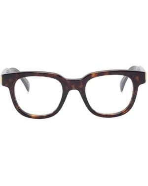 dunhill Gafas Con Montura Cuadrada - Marrón