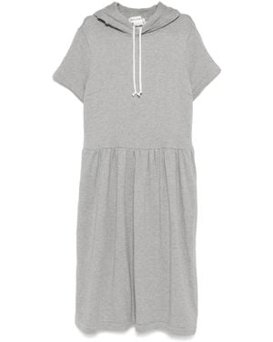Comme des Garçons Abito Con Cappuccio - Grigio