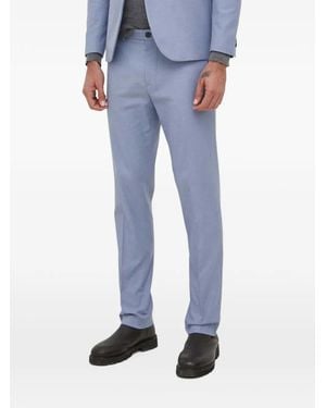 Sisley Buttoned Trousers - Blue