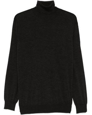 Kangra Fine-Knit Jumper - Black