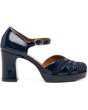 Chie Mihara Zapatos De Tacón Mary Jane De Charol - Azul